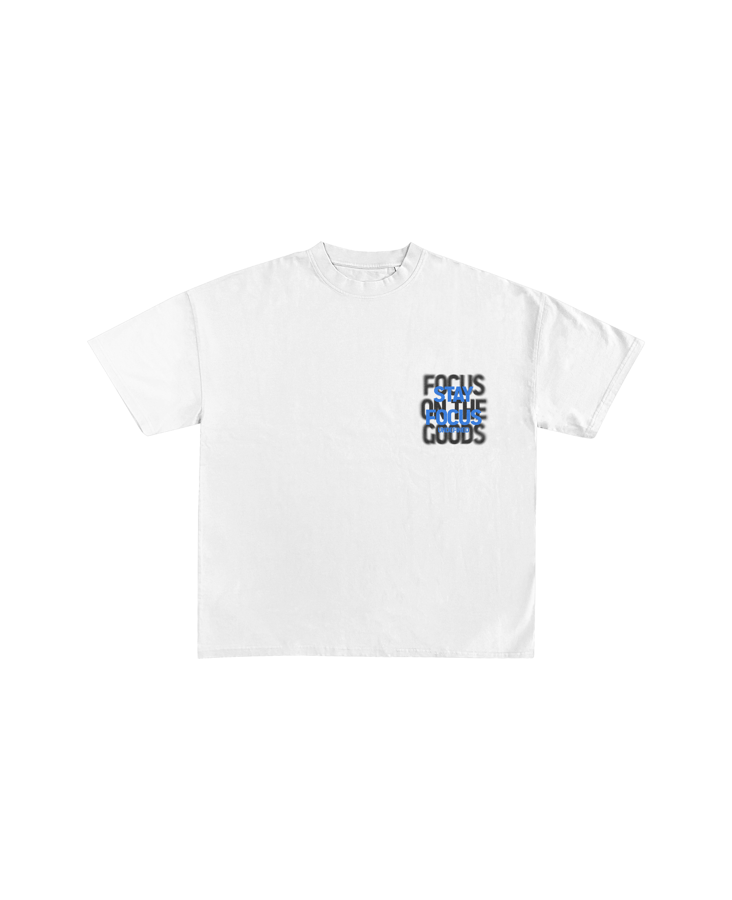 UNDFND FOCUS ON THE GOODS TEE