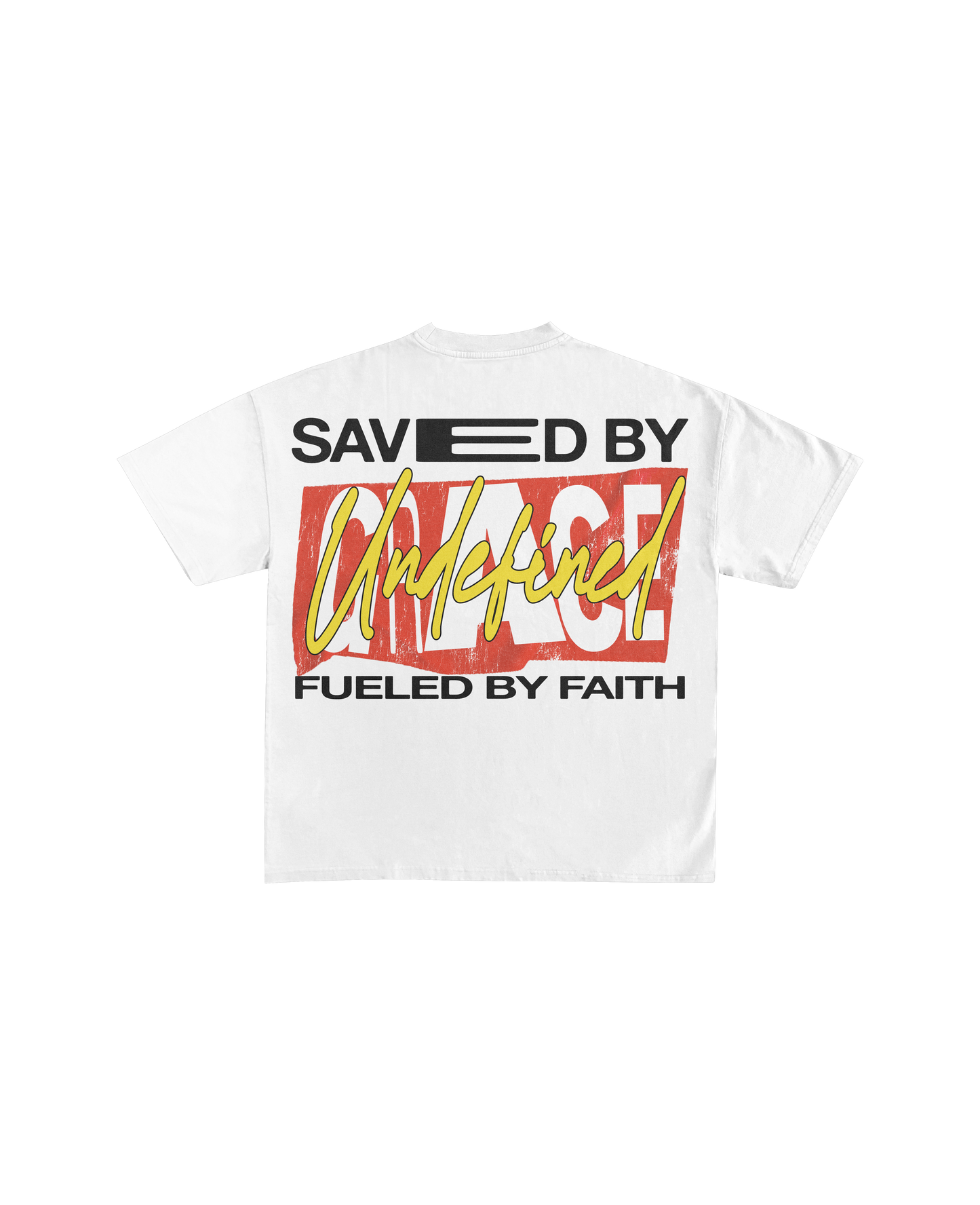 UNDFND FUELED BY FAITH DEPT TEE