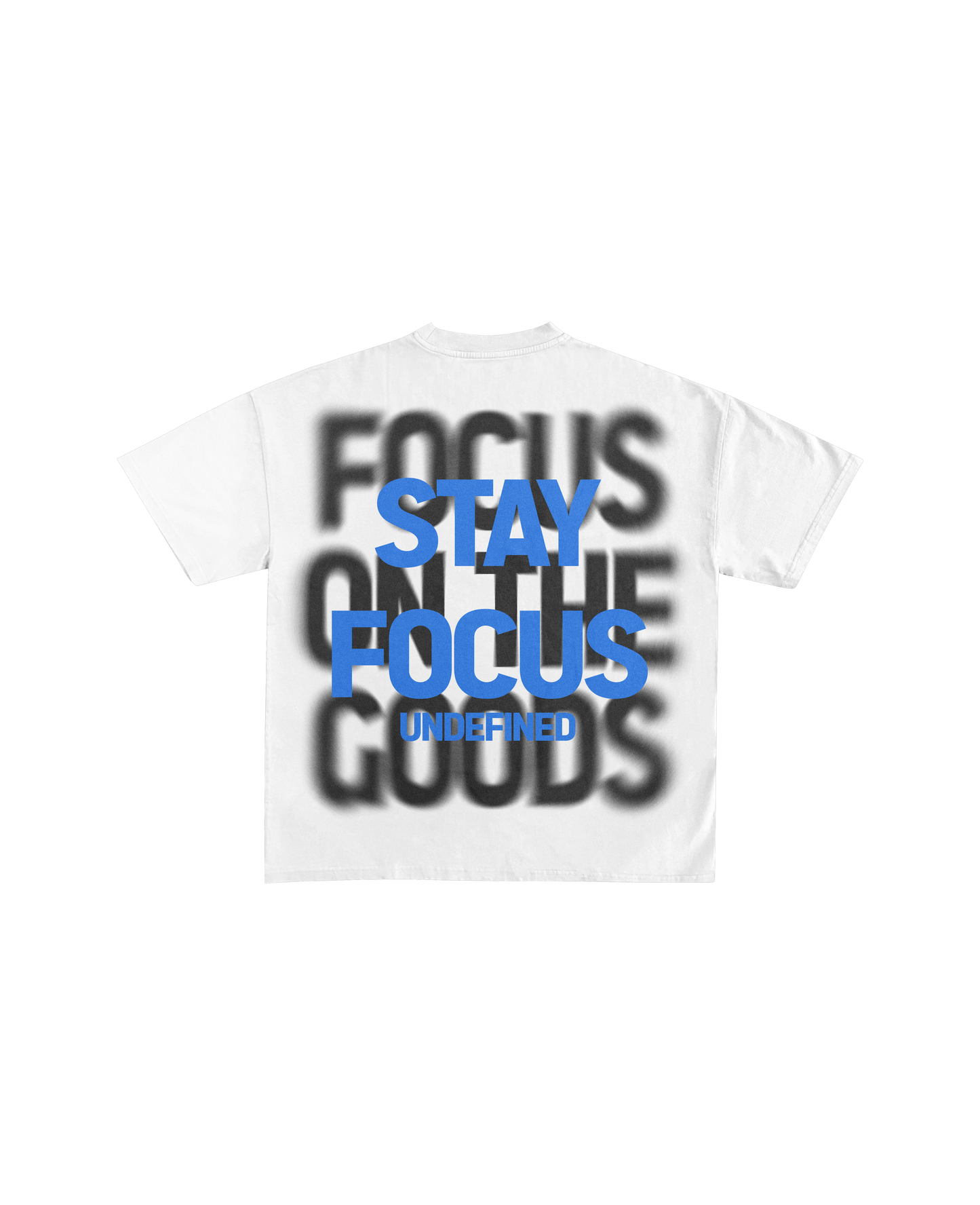 UNDFND FOCUS ON THE GOODS TEE