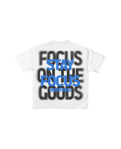 UNDFND FOCUS ON THE GOODS TEE