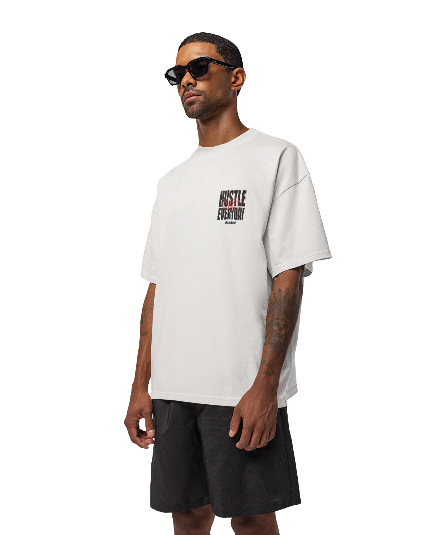 UNDFND HU$TLE EVERYDAY TEE